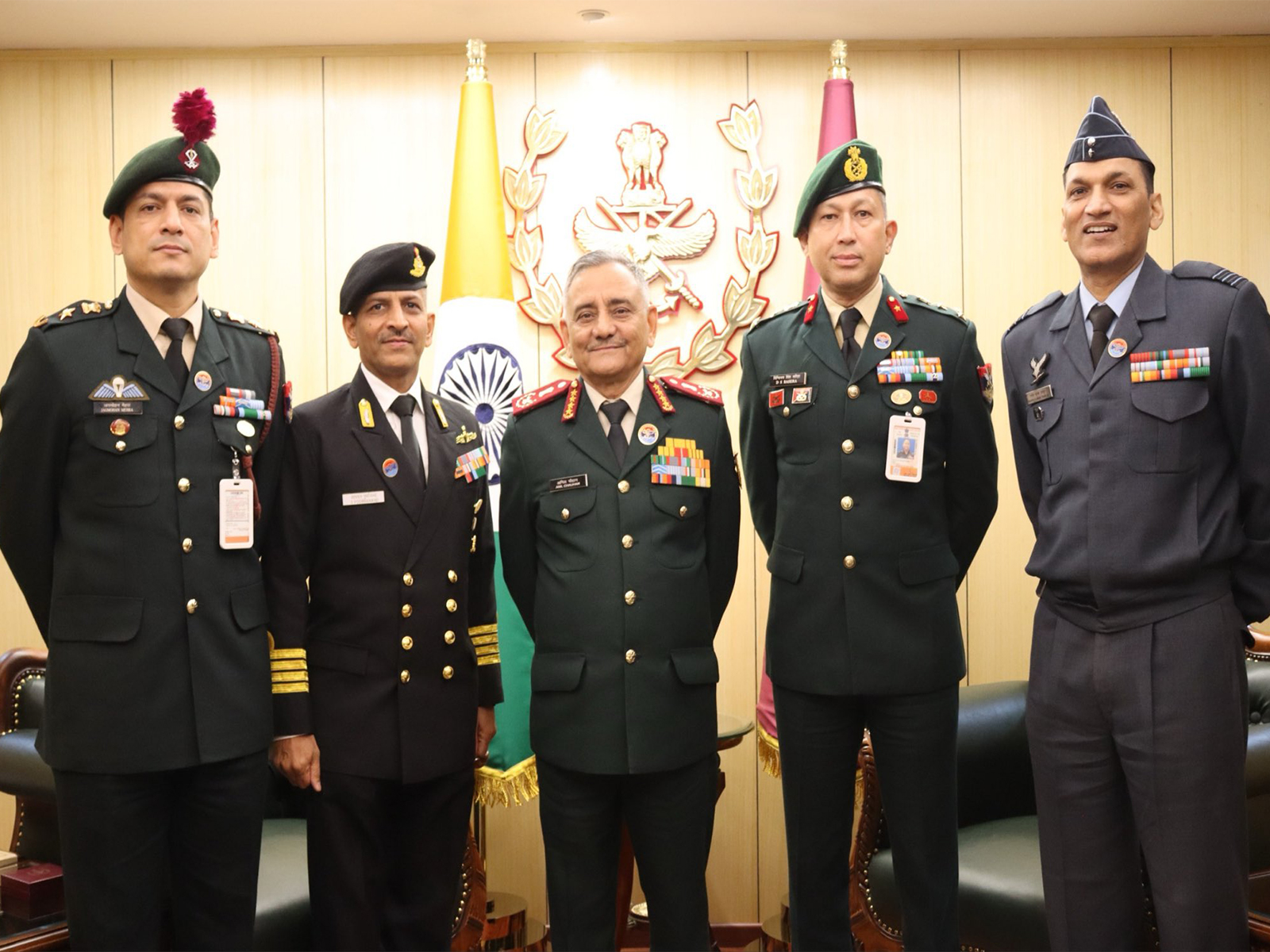 CDS General Anil Chauhan extends greetings on Armed Forces Flag Day 2025 (Photo/X@HQ_IDS_India)