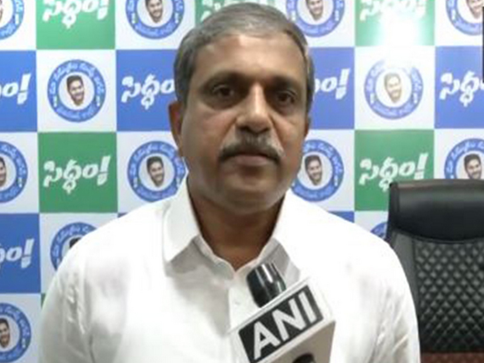 YSRCP State Coordinator Sajjala Ramakrishna Reddy (File Photo/ANI)