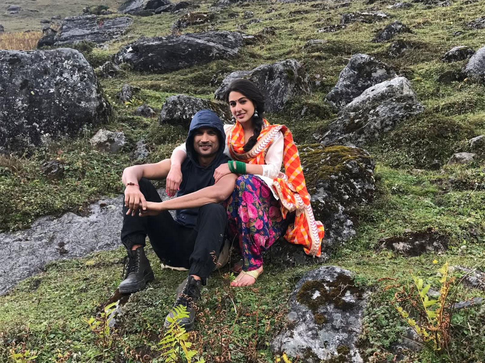 Sara Ali Khan and Sushant Singh Rajput (Photo/Instagram@saraalikhan95)