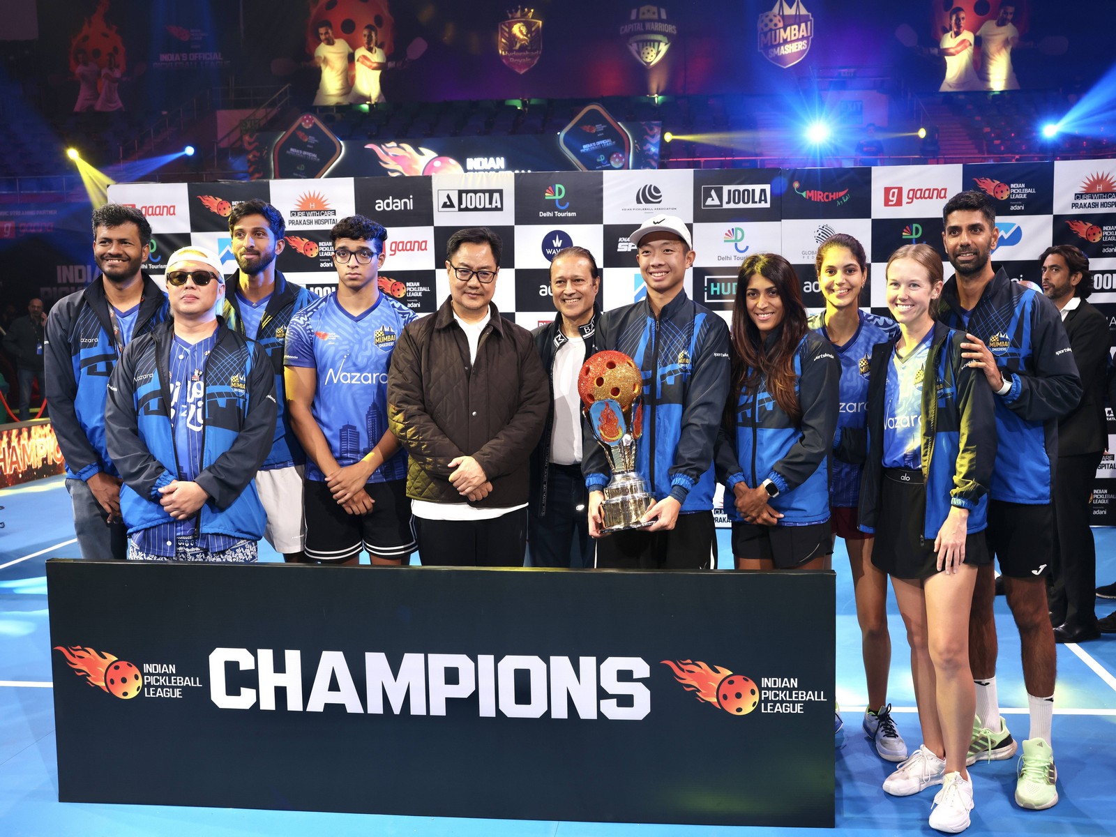 Mumbai Smasgers win IPBL season 1 (Photo: IPBL)
