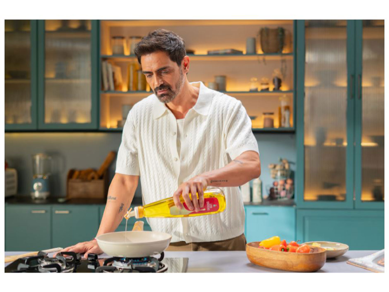Gulab Teams up with Arjun Rampal to celebrate the Good Side of Life with Cold-Pressed Oils
