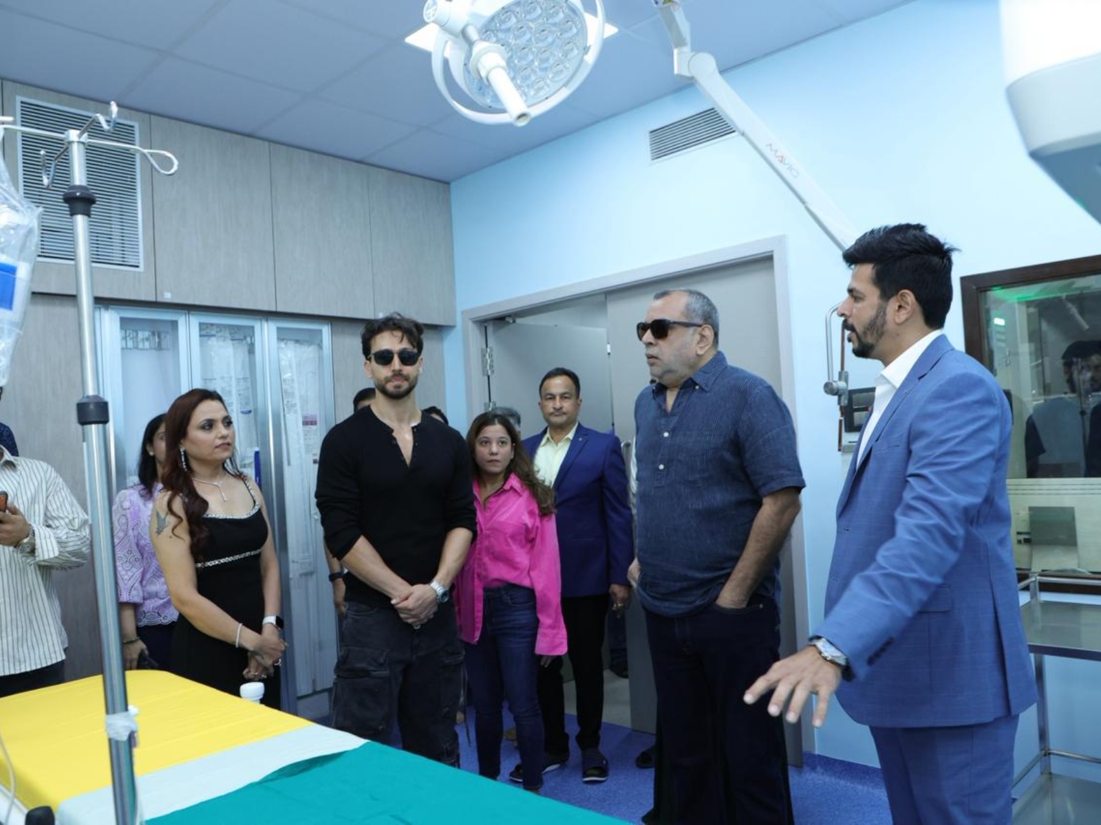 New Cardiac Care Centre Launched at Advanced Multispeciality Hospital (vileparle - west) in the Presence of Tiger Shroff and Paresh Rawal