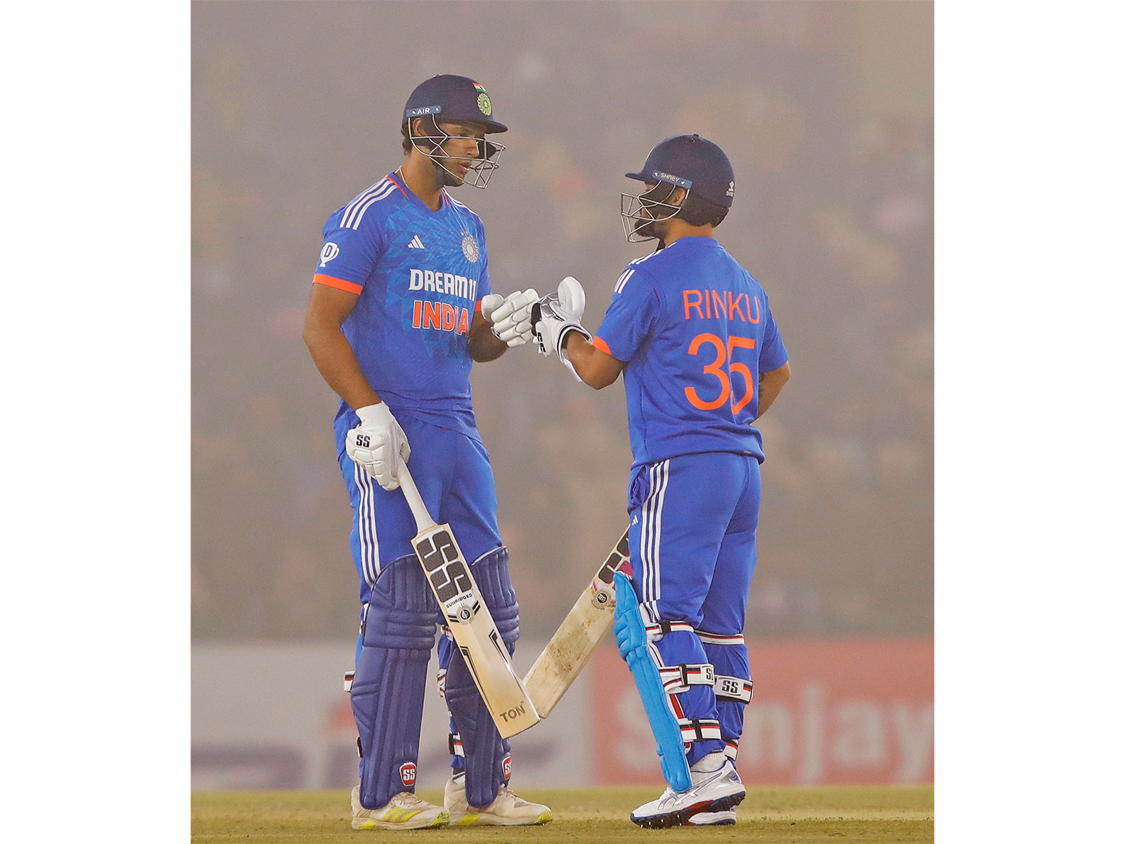 Shivam Dube and Rinku Singh (Photo: ANI)