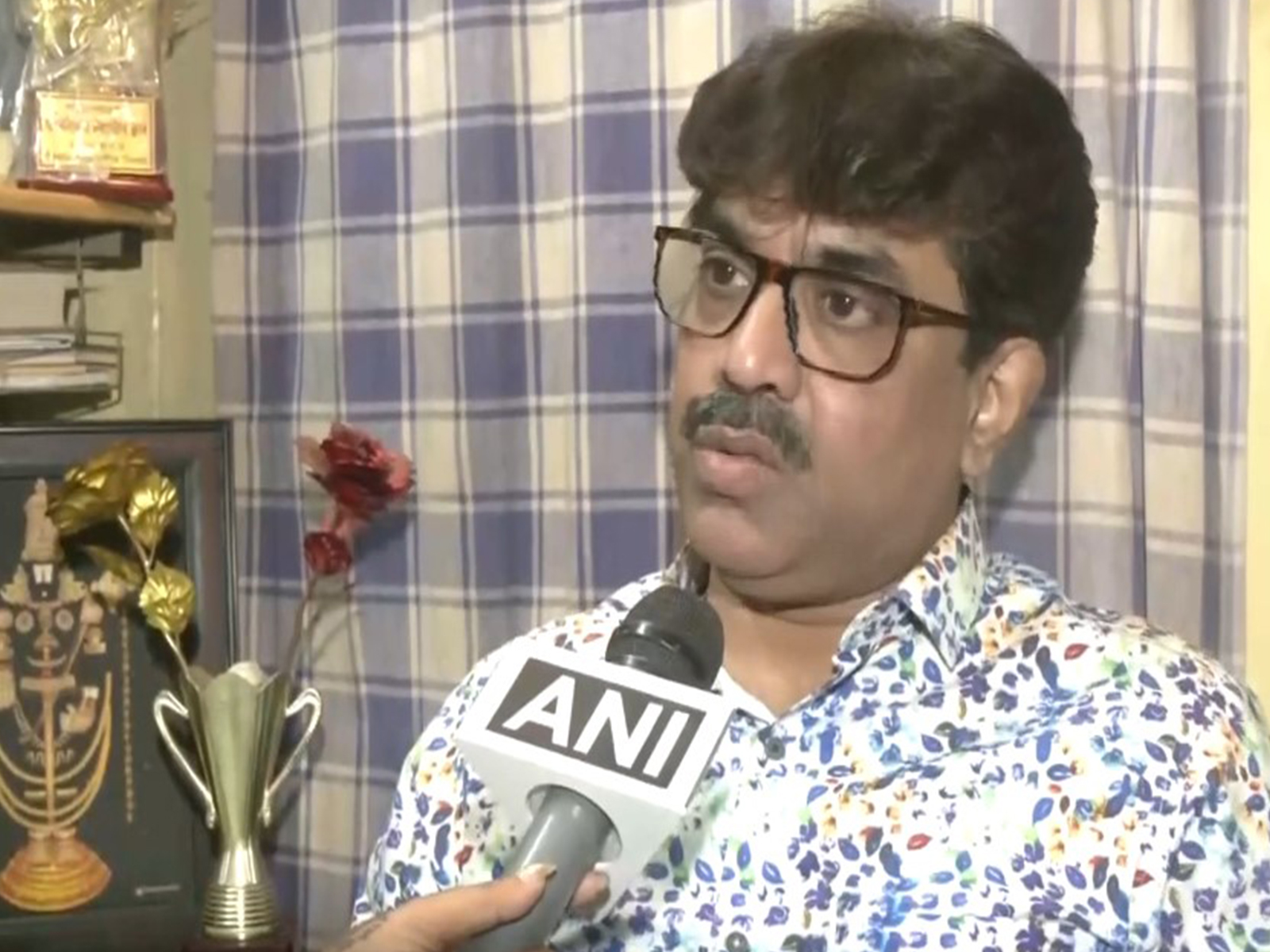 Sajal Chattopadhyay, great grandson of Bankim Chandra Chattopadhyay (Photo/ANI)