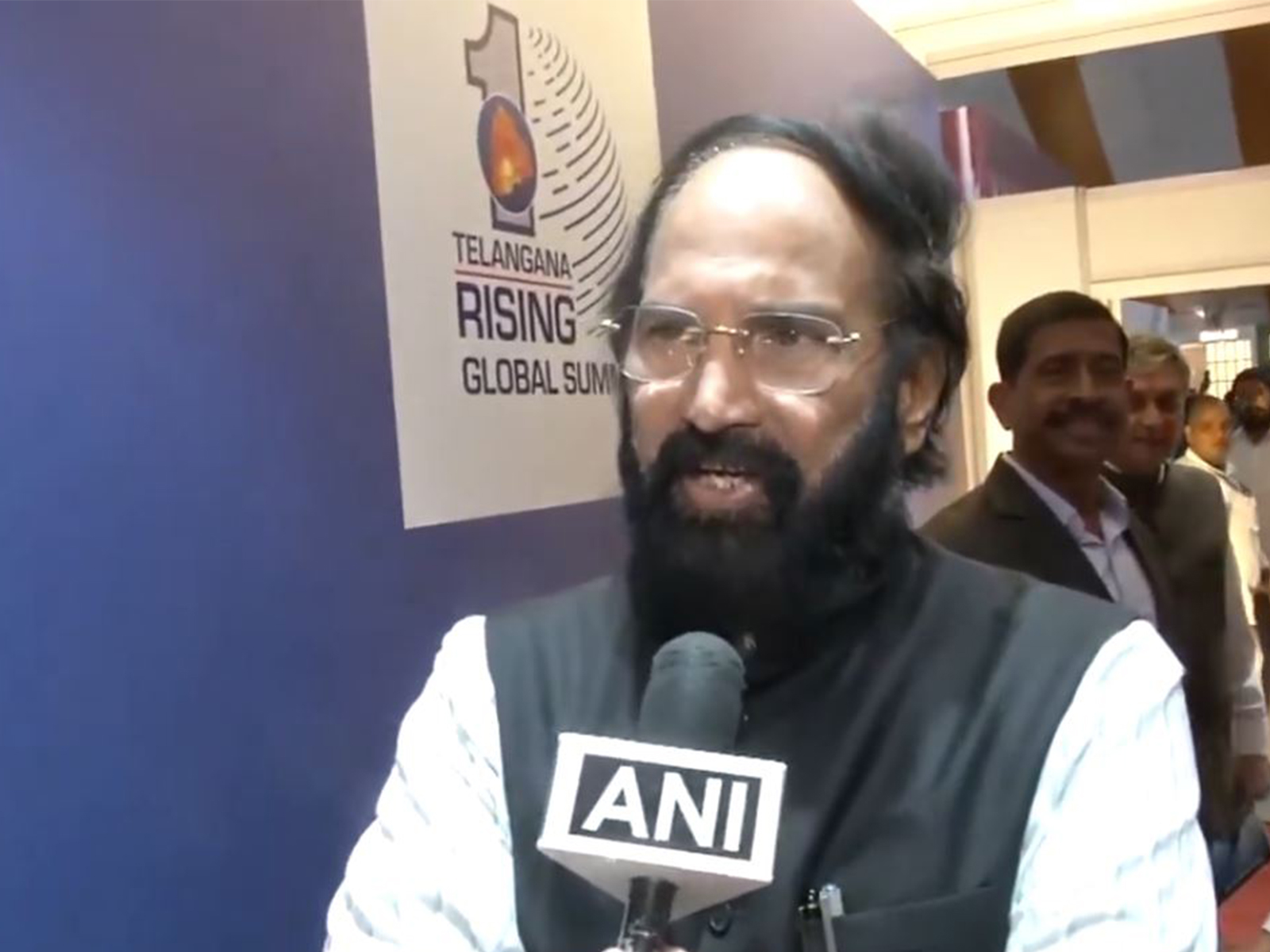 Telangana Irrigation minister Uttam Kumar Reddy. (Photo/ANI)