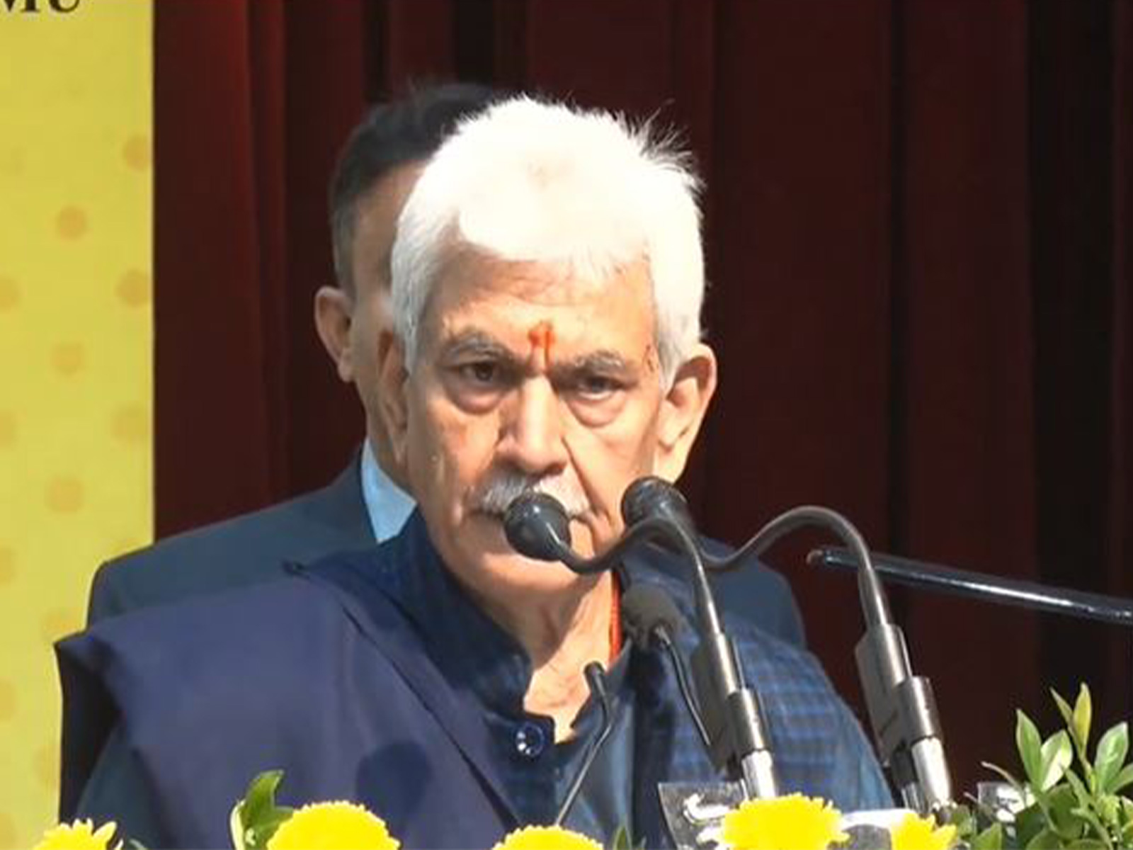 Jammu and Kashmir Lieutenant Governor Manoj Sinha (Photo/@OfficeOfLGJandK)