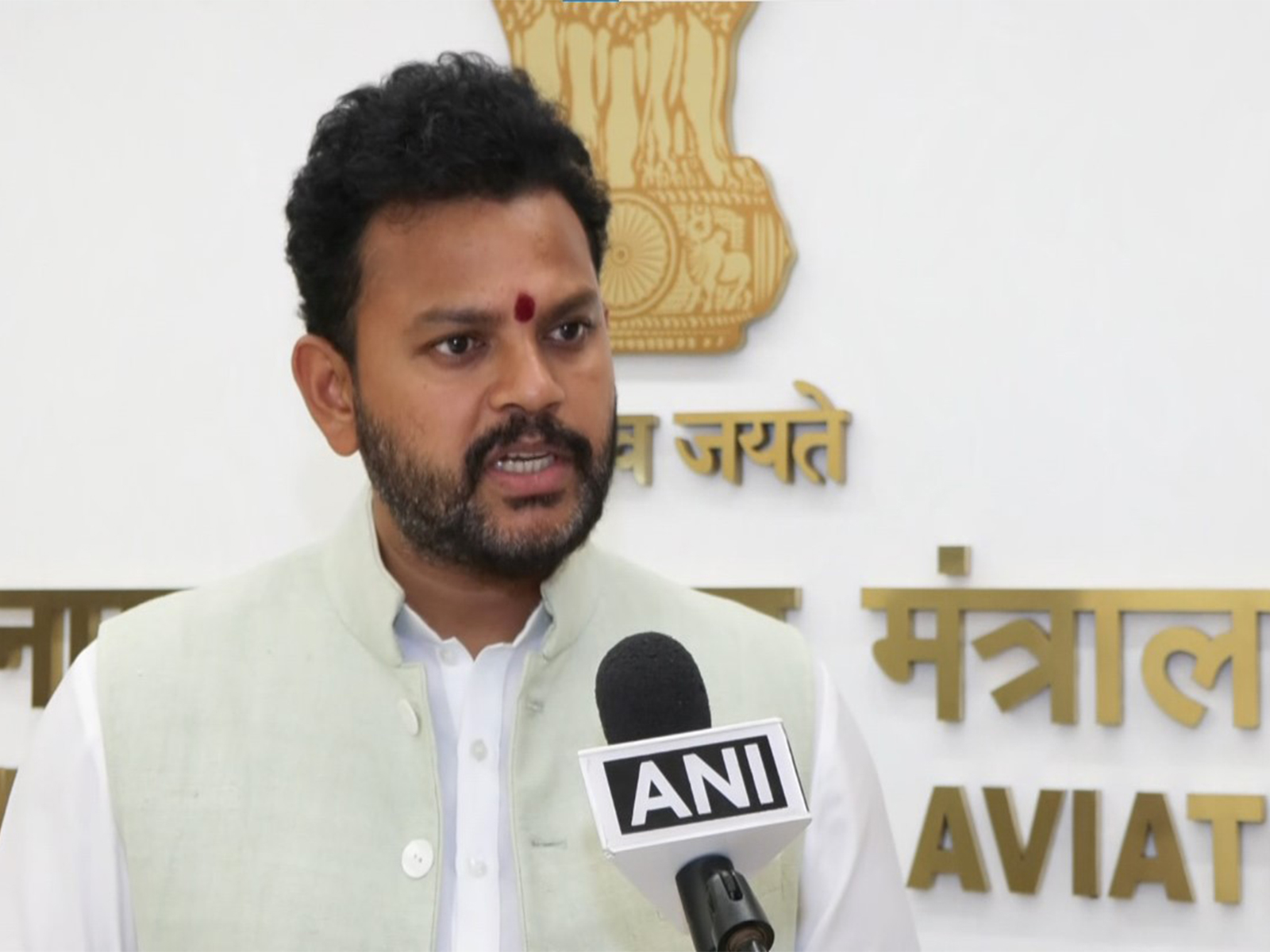 Civil Aviation Minister Ram Mohan Naidu Kinjarapu ( File Photo/ANI)