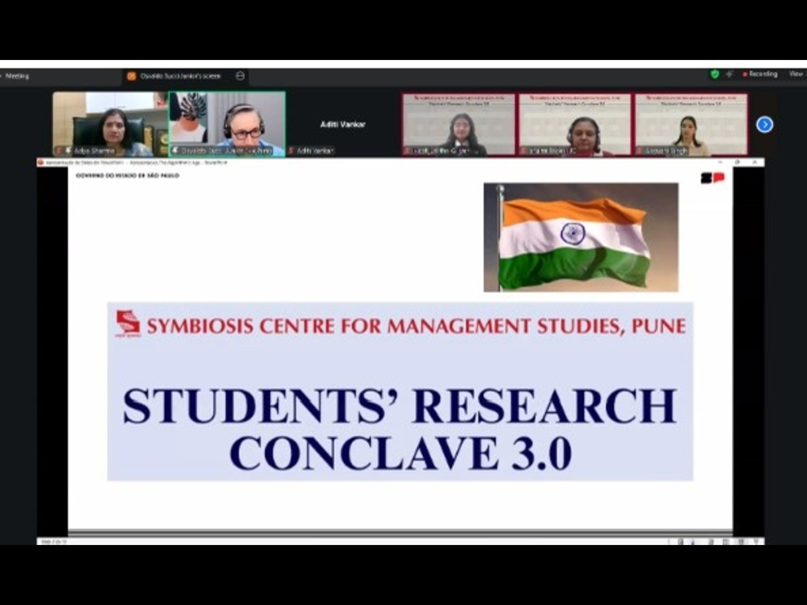 SCMS Pune Successfully Hosts Global Student Research Conclave 3.0, Highlighting AI's Role in Society