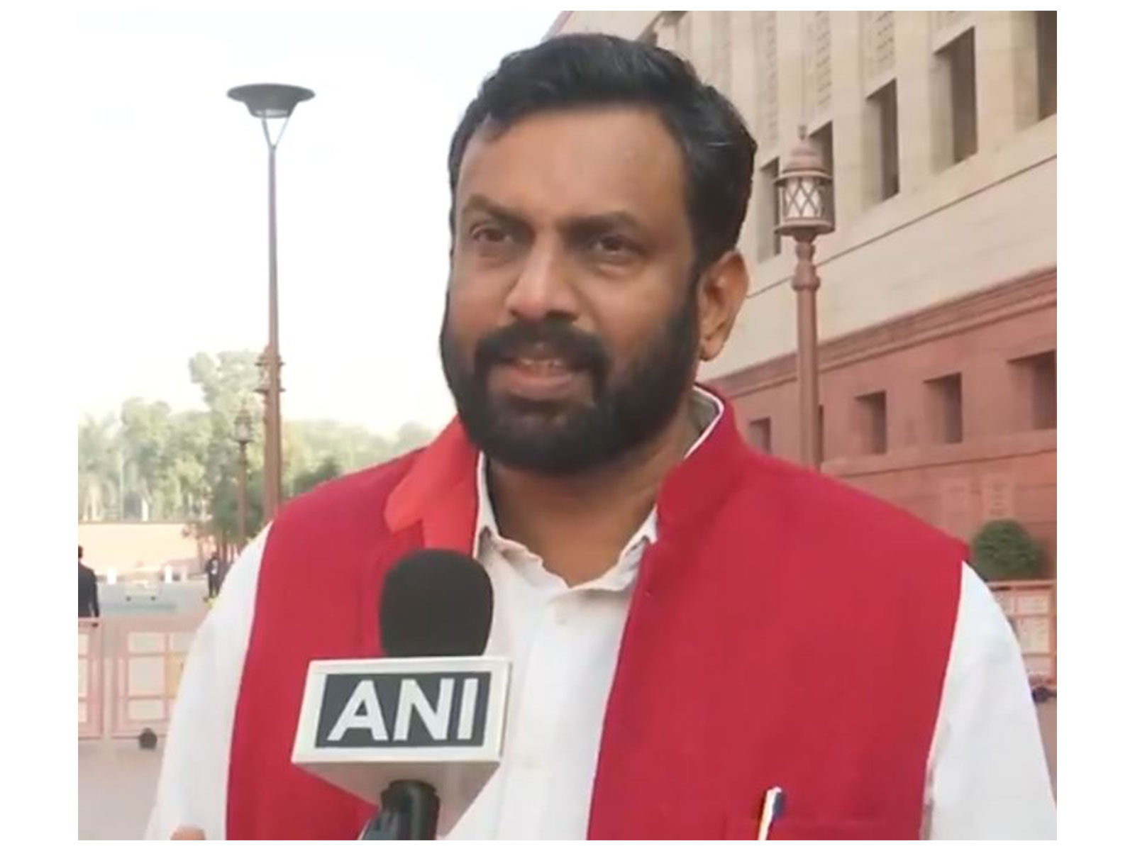 CPI MP P Sandosh Kumar (Photo/ANI)