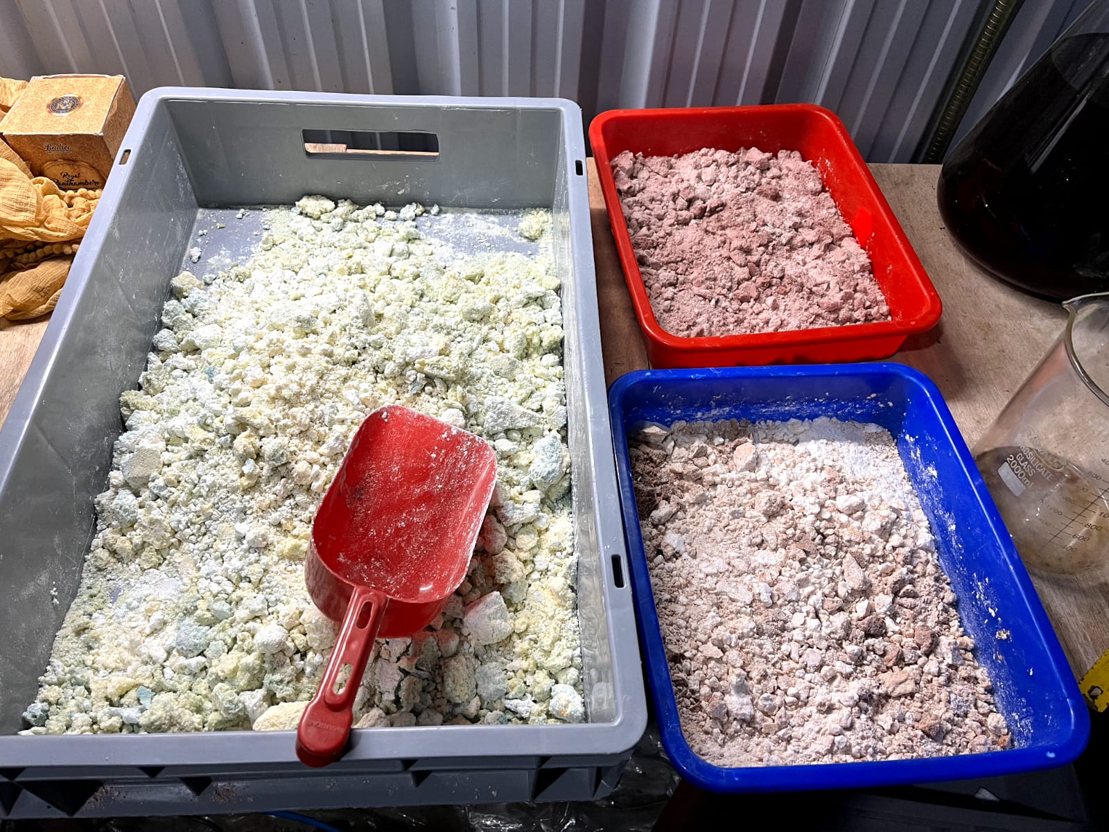 DRI busts illicit drugs factory, Wardha, Maharashtra (Photo/ANI)