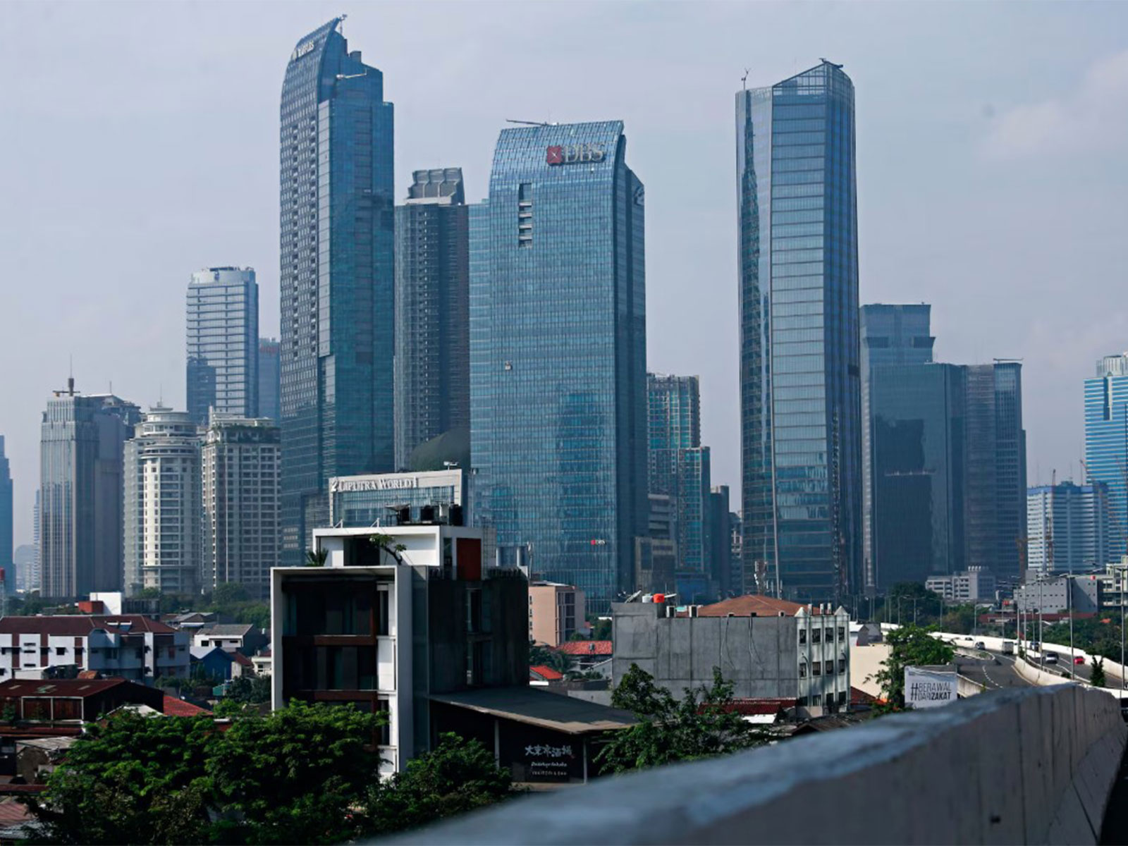 A general view of the skyline of Jakarta, the capital city of Indonesia (Photo/Reuters)