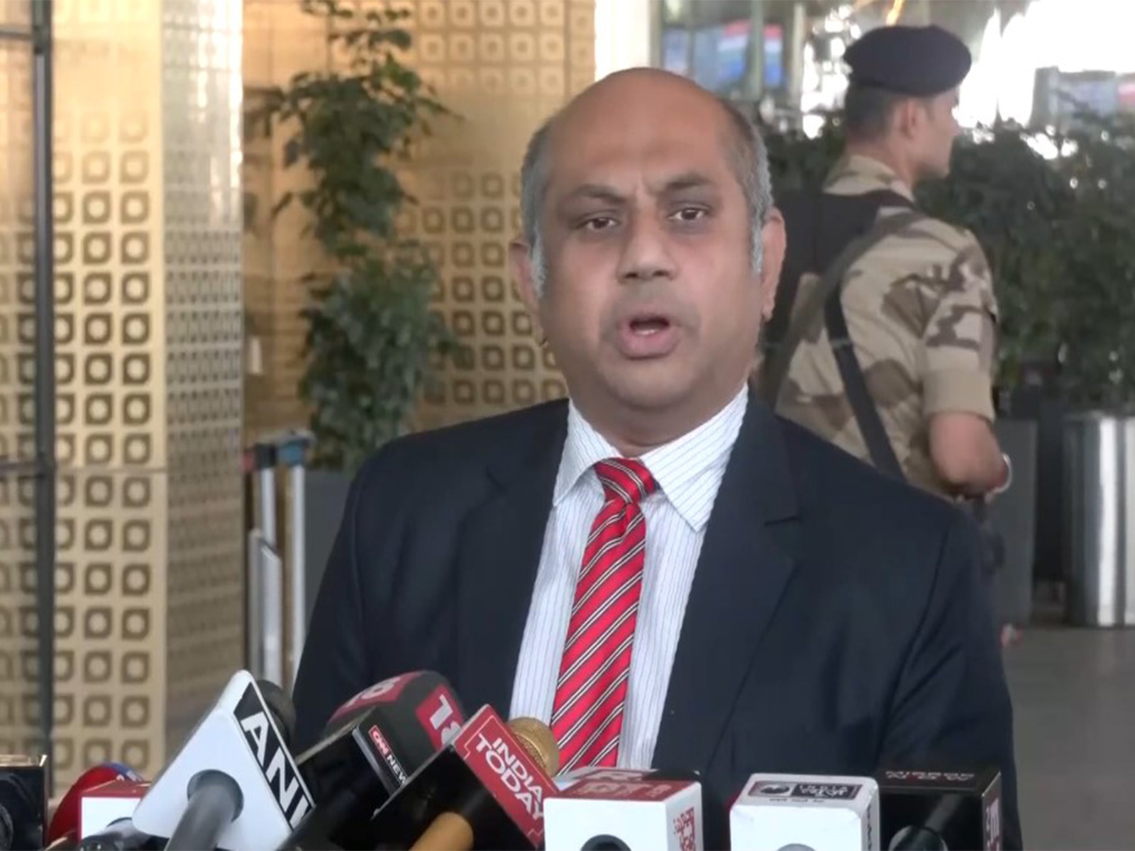 Joint Secretary of the Ministry of Civil Aviation, Madhu Sudan Shankar (Photo/ANI)