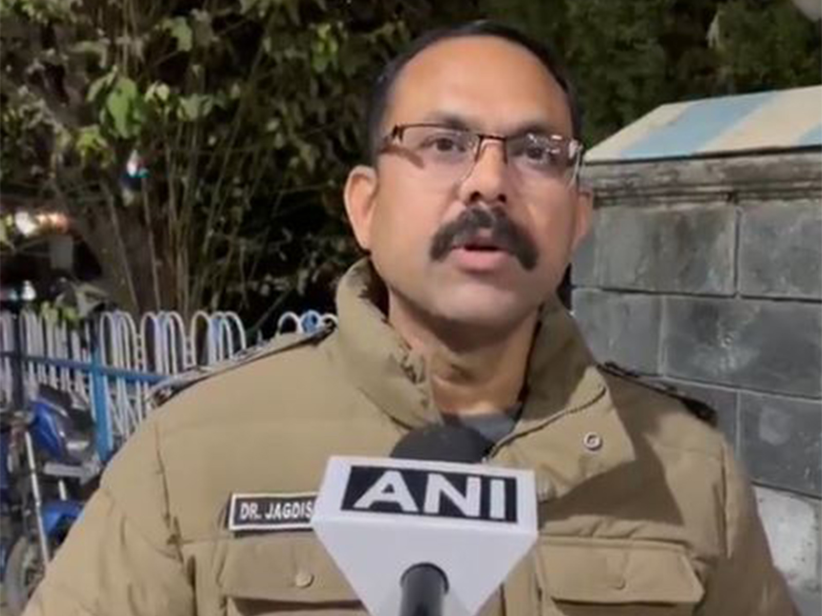 SP Nainital Dr Jagdish Chandra (Photo/ANI)