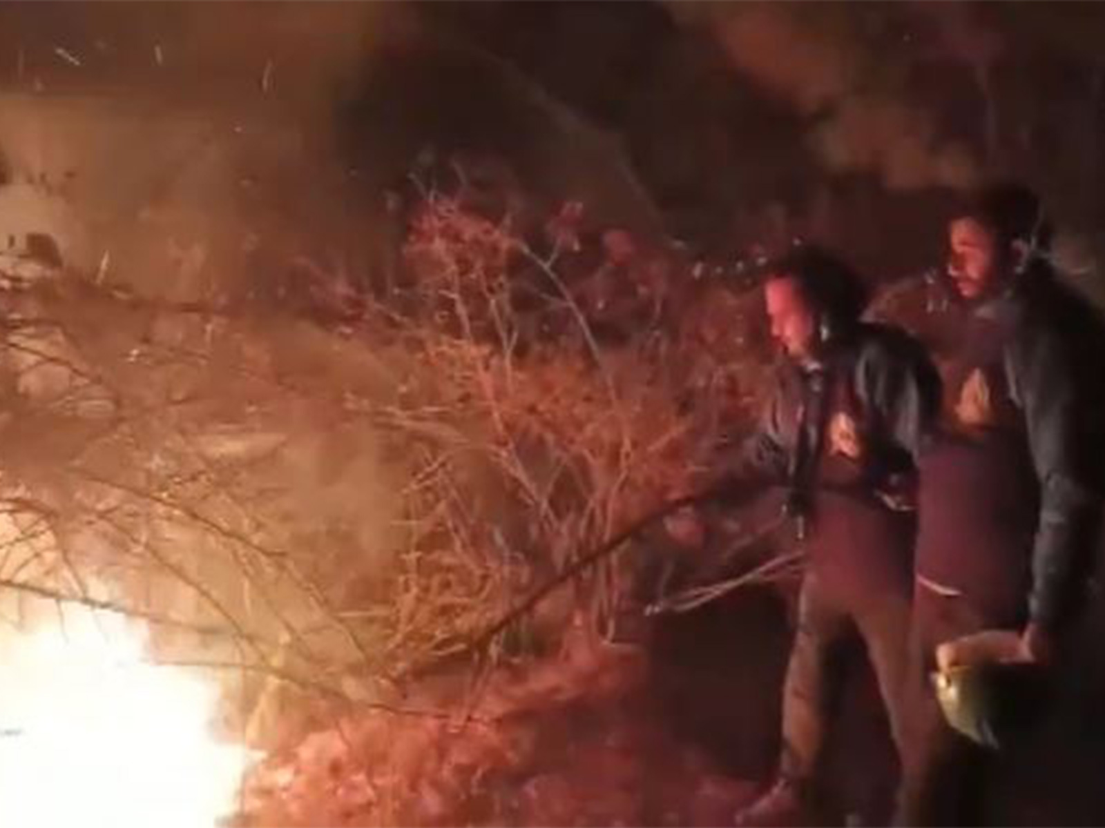 Forest fire breaks out Rajwar,