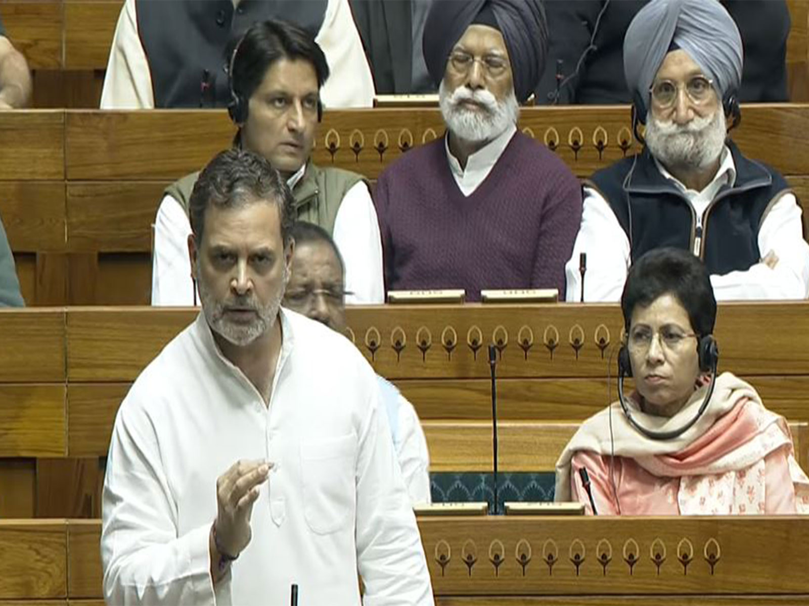 Congress MP and LoP Lok Sabha Rahul Gandhi (File Photo/Sansad TV)