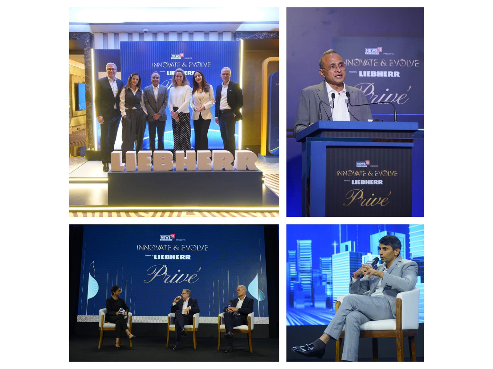 Industry leaders gather at Innovate & Evolve - Prive, celebrating Liebherr's innovation, design excellence, and the future of modern luxury living in India