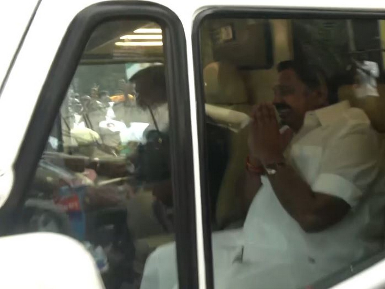 Tamil Nadu LoP Edappadi Palaniswami arrives for AIADMK General Council meeting in Chennai (Photo/ANI)