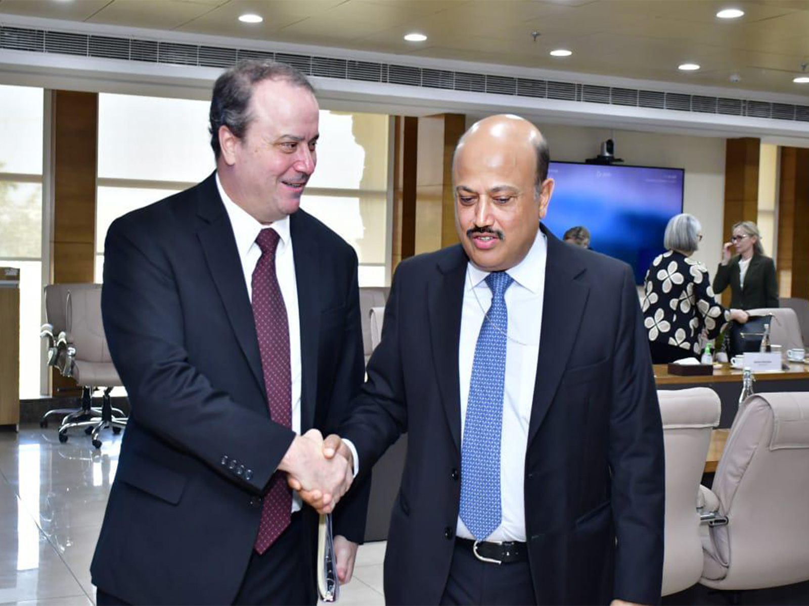 Commerce Secretary meets US Deputy Trade Representative. (Photo: X/DoC_GoI)