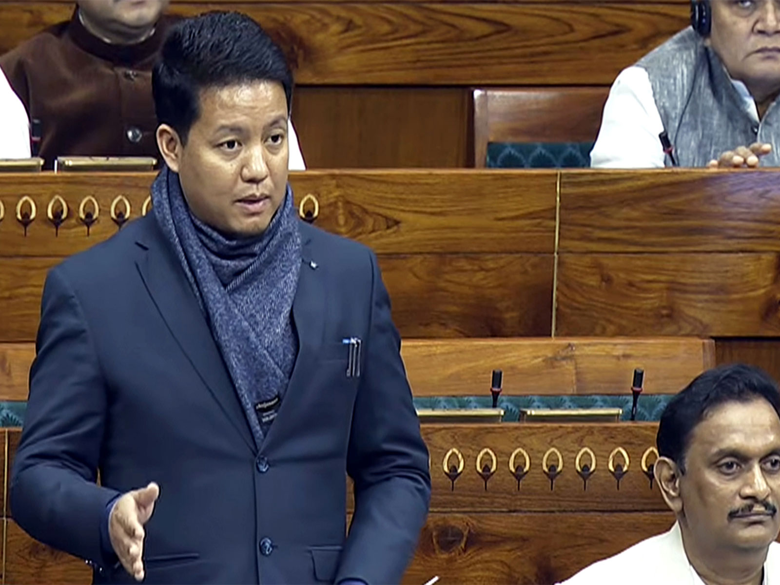 Sikkim Lok Sabha MP Indra Hang Subba (Photo/ANI)