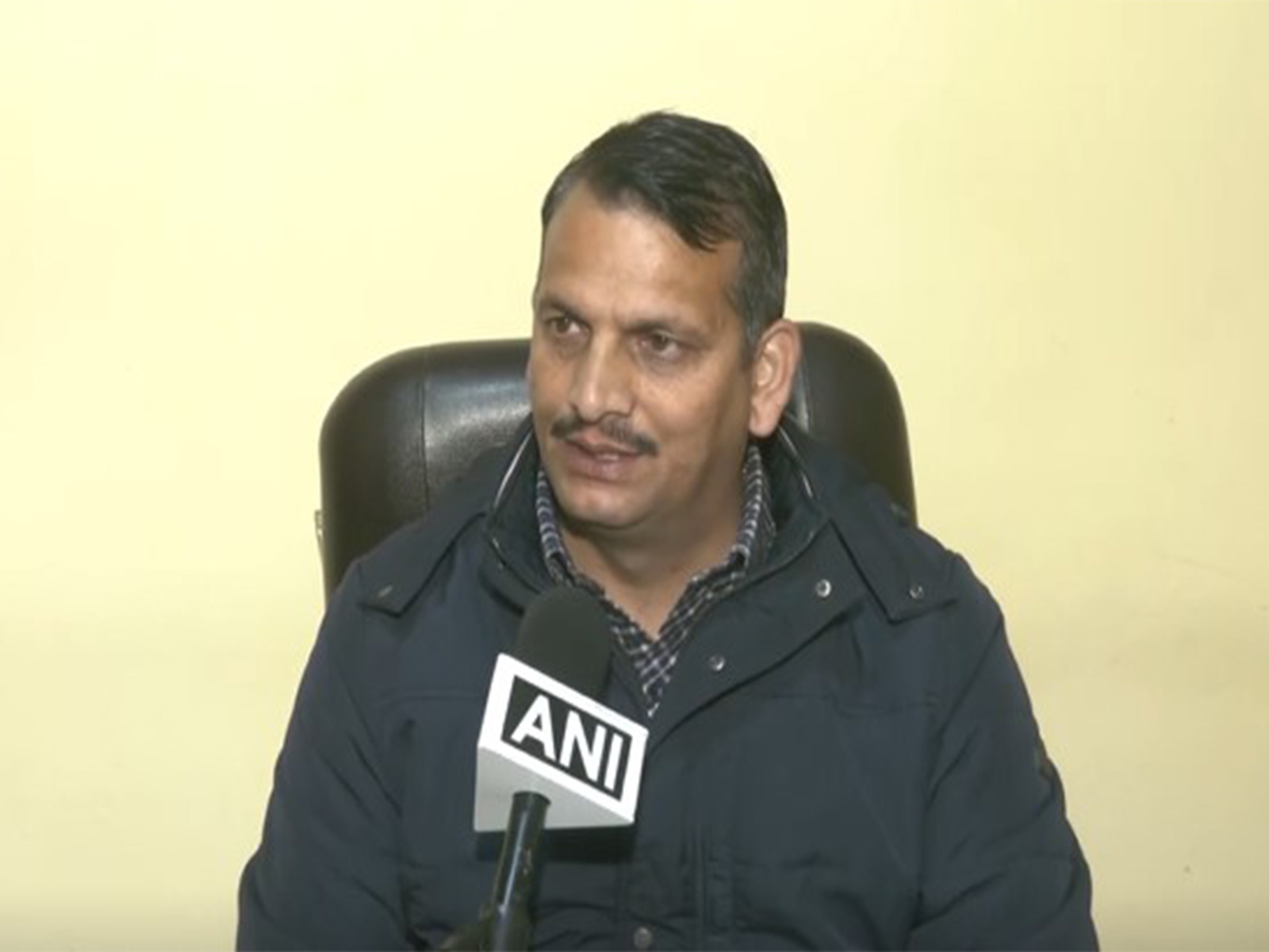 Himachal Pradesh BJP spokesperson and Nachan MLA Vinod Kumar (Photo/ANI)