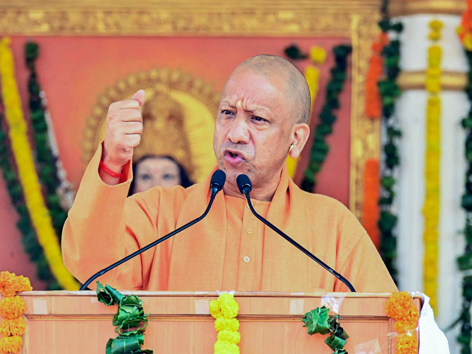 Uttar Pradesh Chief Minister Yogi Adityanath (File Photo/ANI)