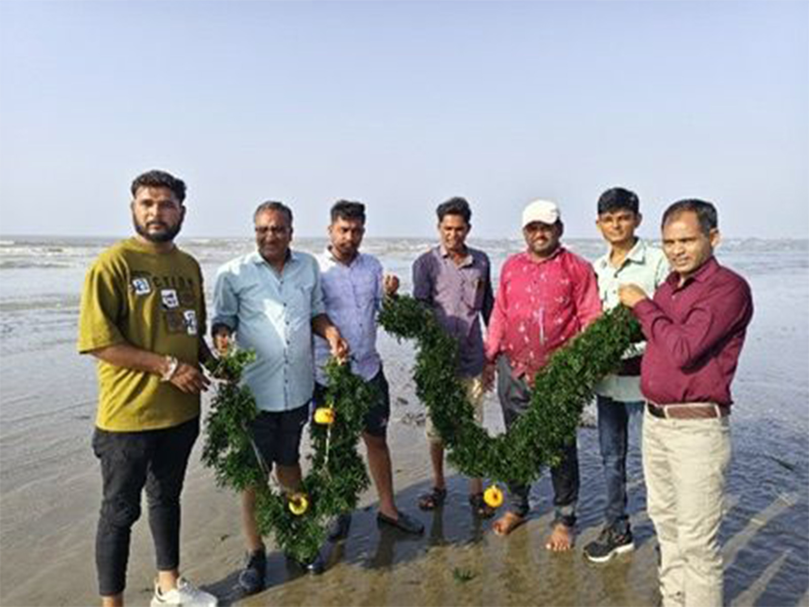 Seaweed cultivation in Kutch supporting coastal livelihoods and India's blue economy (Photo/Gujarat CMO) 