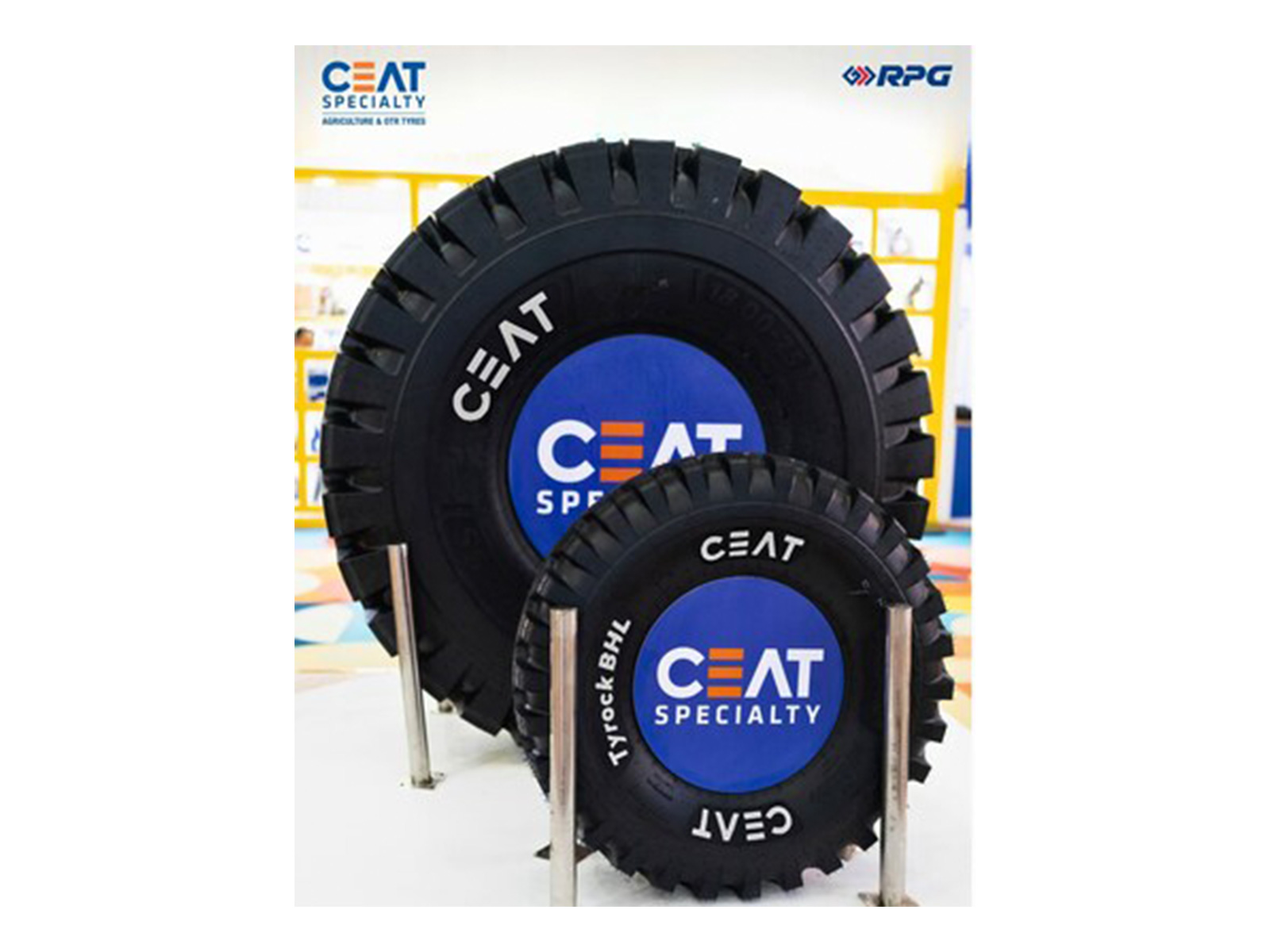 CEAT Specialty displays innovative OTR Tyres & launches new TYROCK BHL for Tough Terrains at EXCON 2025