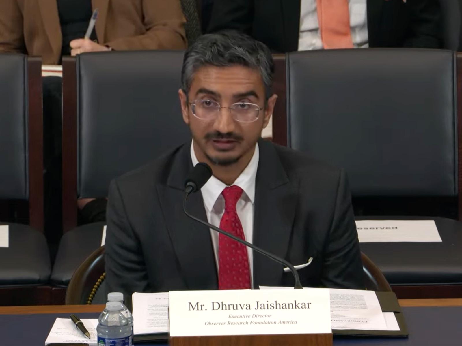 Executive Director of the Observer Research Foundation America, Dhruva Jaishankar (Photo: YouTube@House Foreign Affairs Committee Republicans)