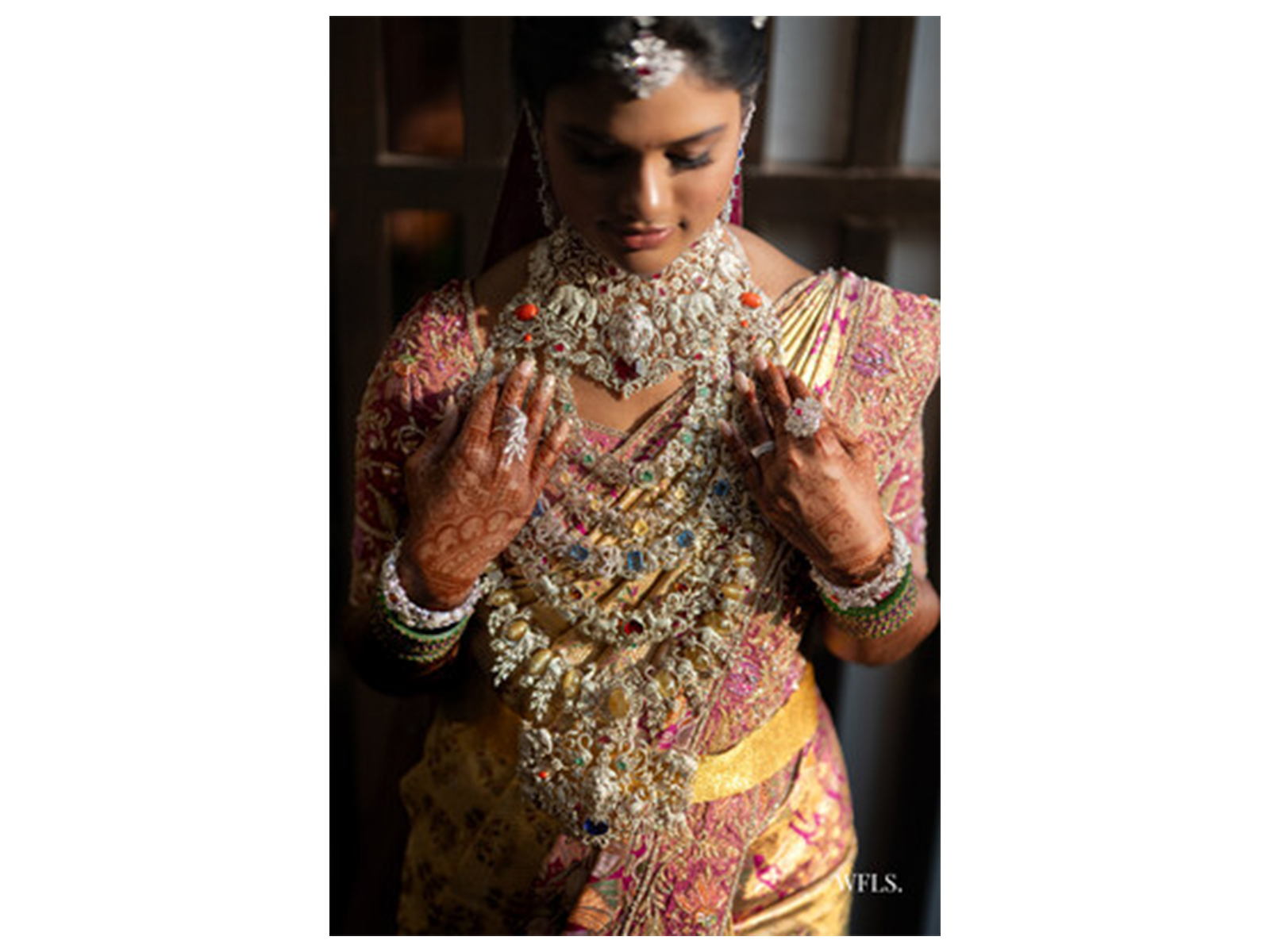The Seven-Part Heritage Bridal Masterpiece with over 22,000 natural diamonds and Navrathna.