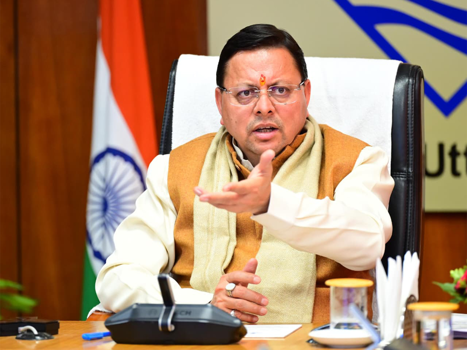 Uttarakhand Chief Minister Pushkar Singh Dhami (Photo/ANI)