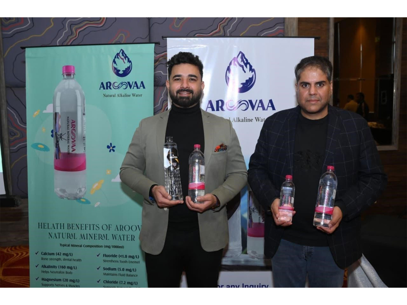 Maha Aroovaa India LLP Announces the Grand Launch of Aroovaa Natural Mineral Water in Jaipur, Rajasthan