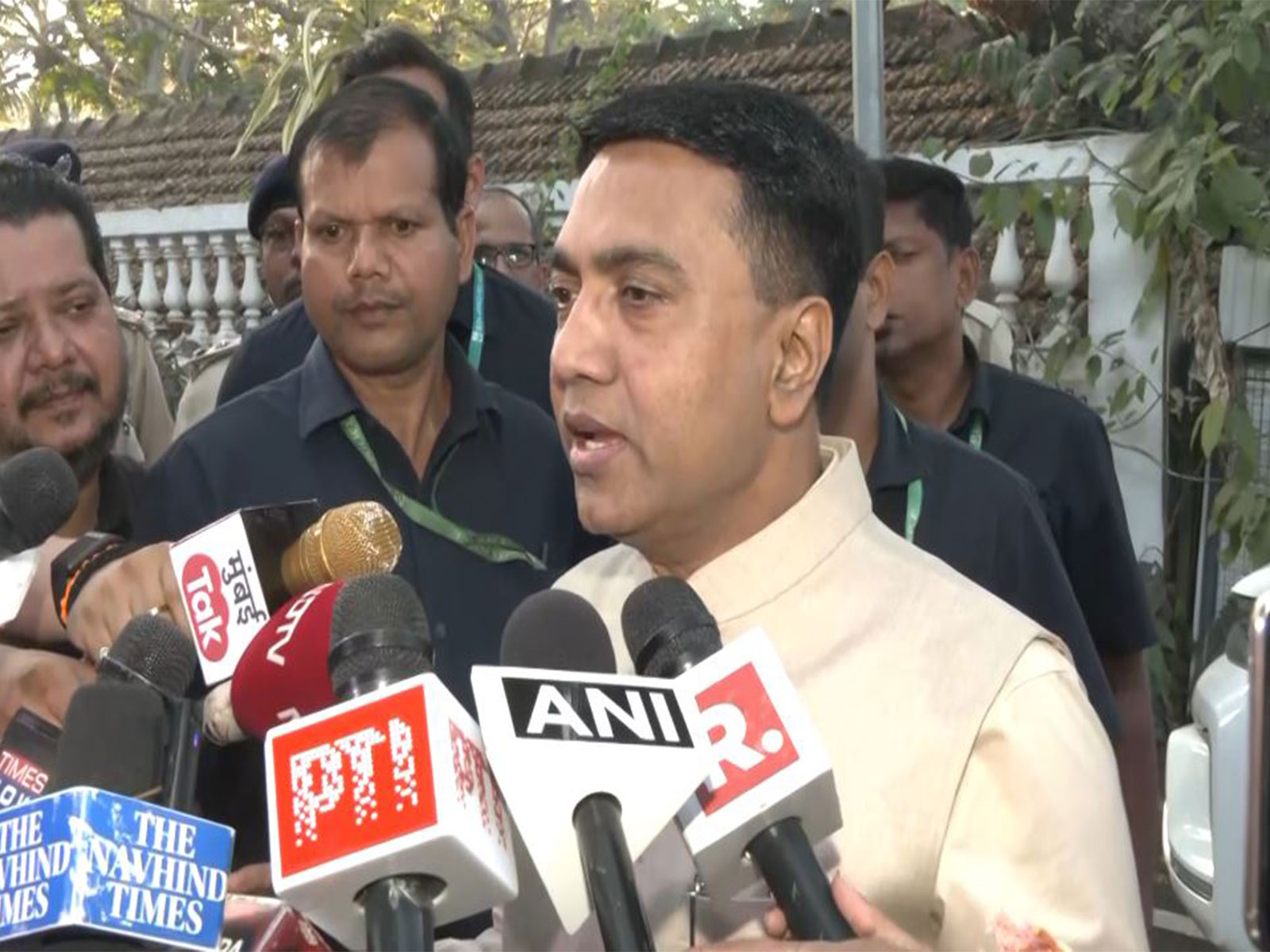 Goa Chief Minister Pramod Sawant (Photo/ANI)