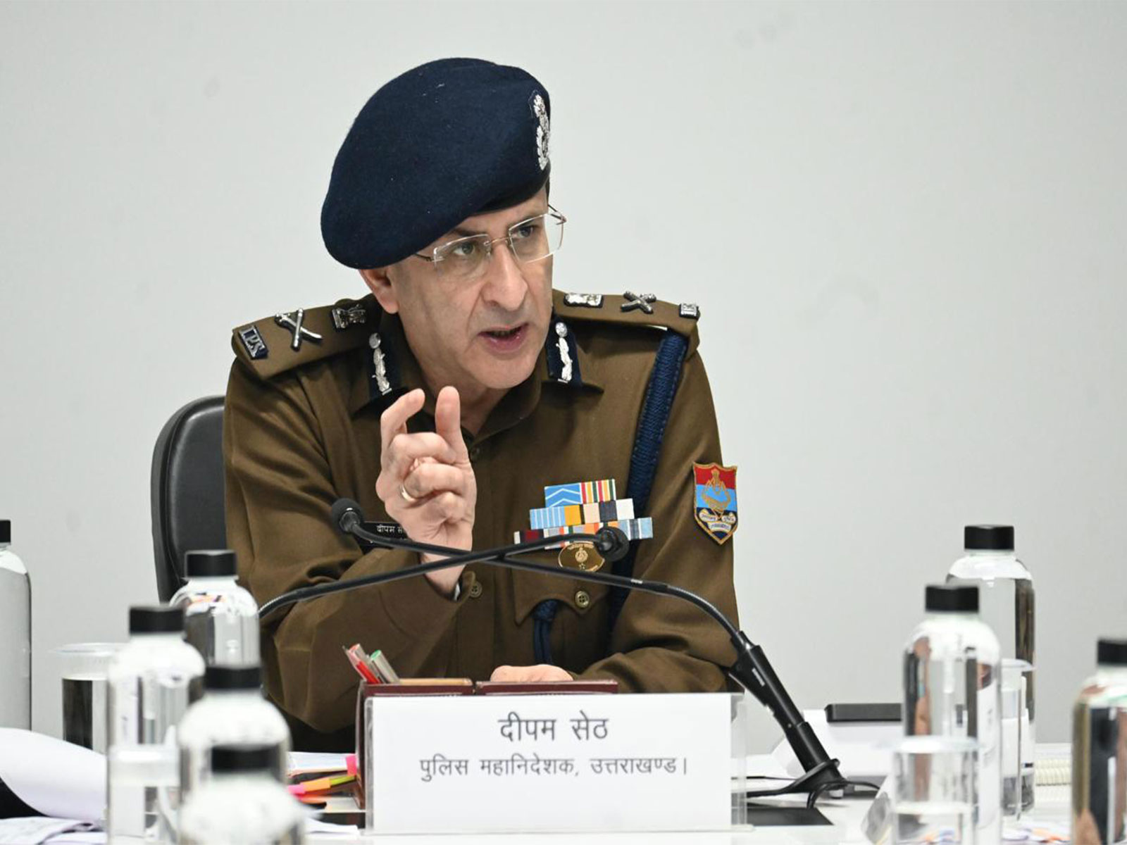 Uttarakhand DGP Deepam Seth (Photo/ANI)
