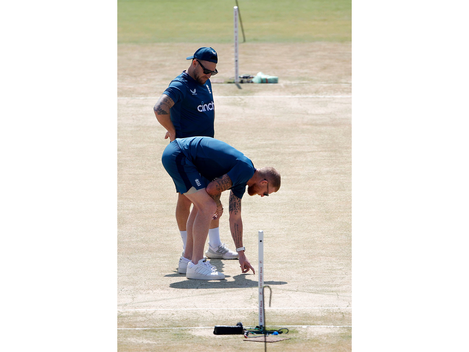 Ben Stokes and Brendon McCullum. (Photo: ANI)