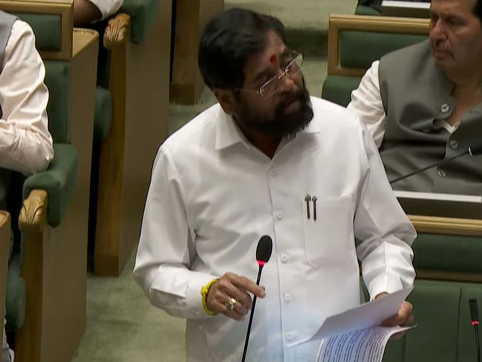 Maharashtra Deputy CM Eknath Shinde (Photo/Maharashtra Assembly)