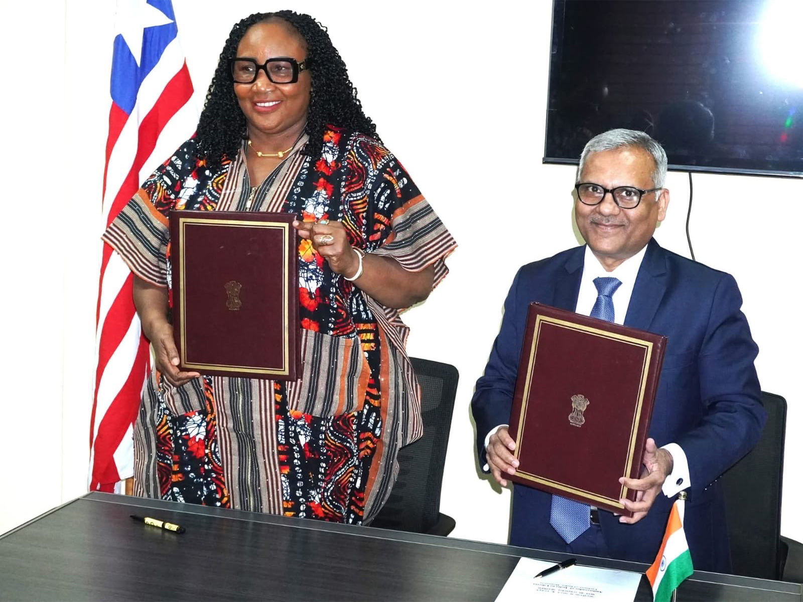 India, Liberia sign MoU to boost cooperation on medicine quality standards (Photo/X@MoHFW_INDIA)