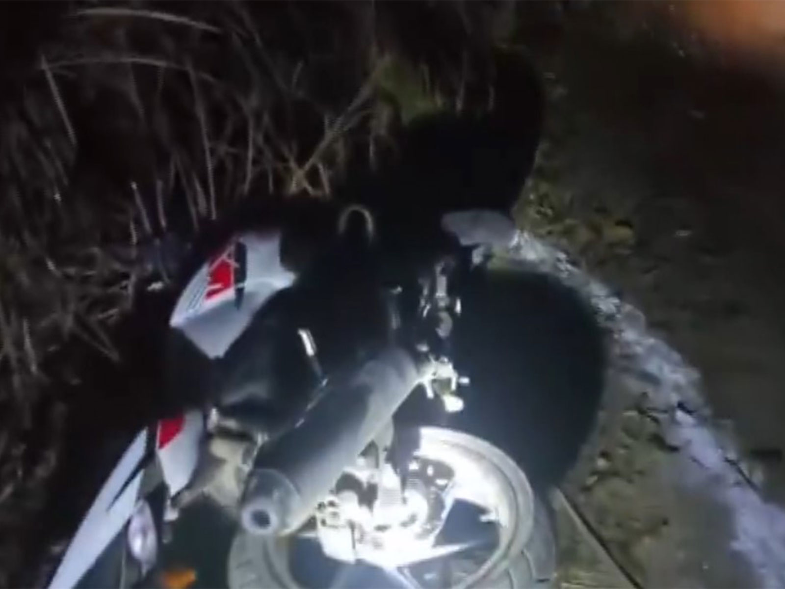 Bike used by 4 arrested in UP (Photo/Police)