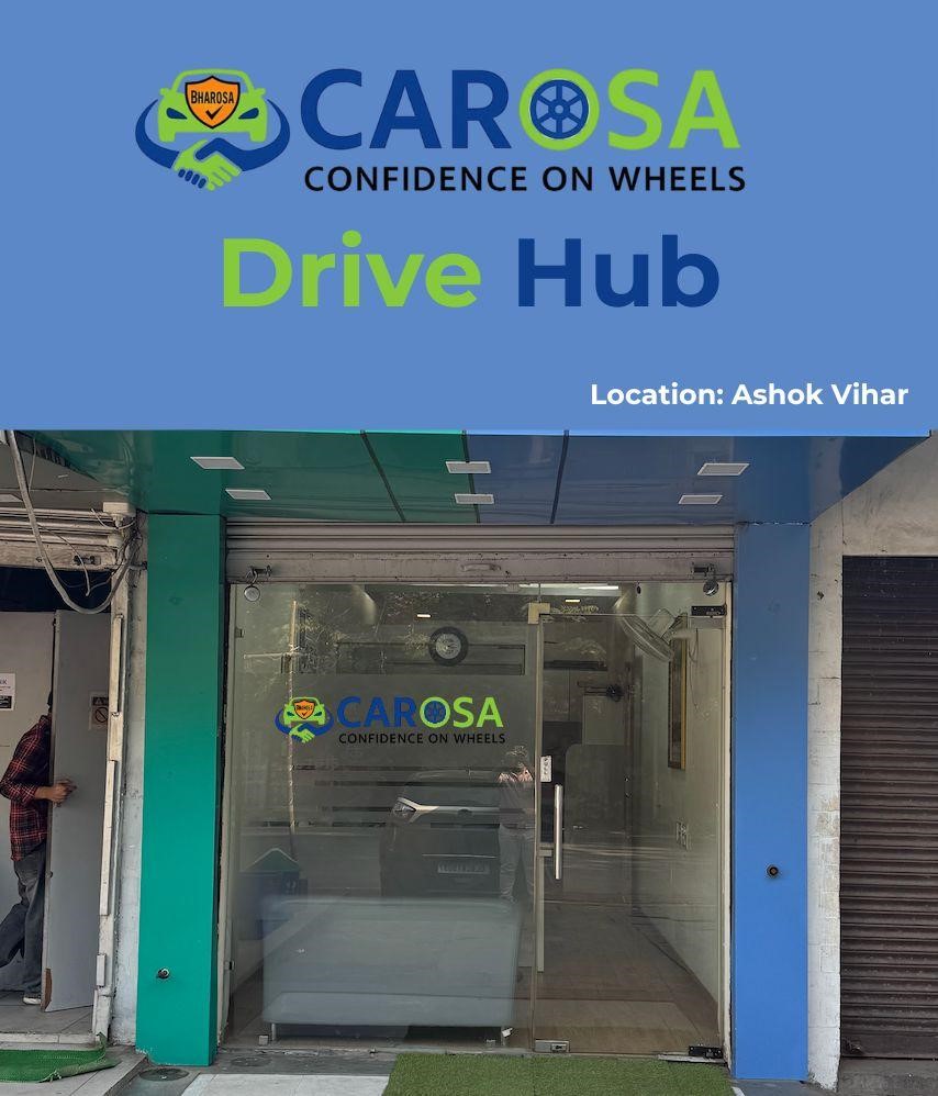 Carosa Pre-Launches Its Website and Unveils Its First AI Drive Hub in Ashok Vihar, Delhi