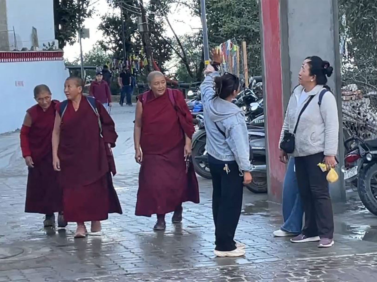 Tibetans in exile condemn China's political interference in the Dalai Lama's reincarnation using Chinese-appointed Panchen Lama (Photo/ANI)
