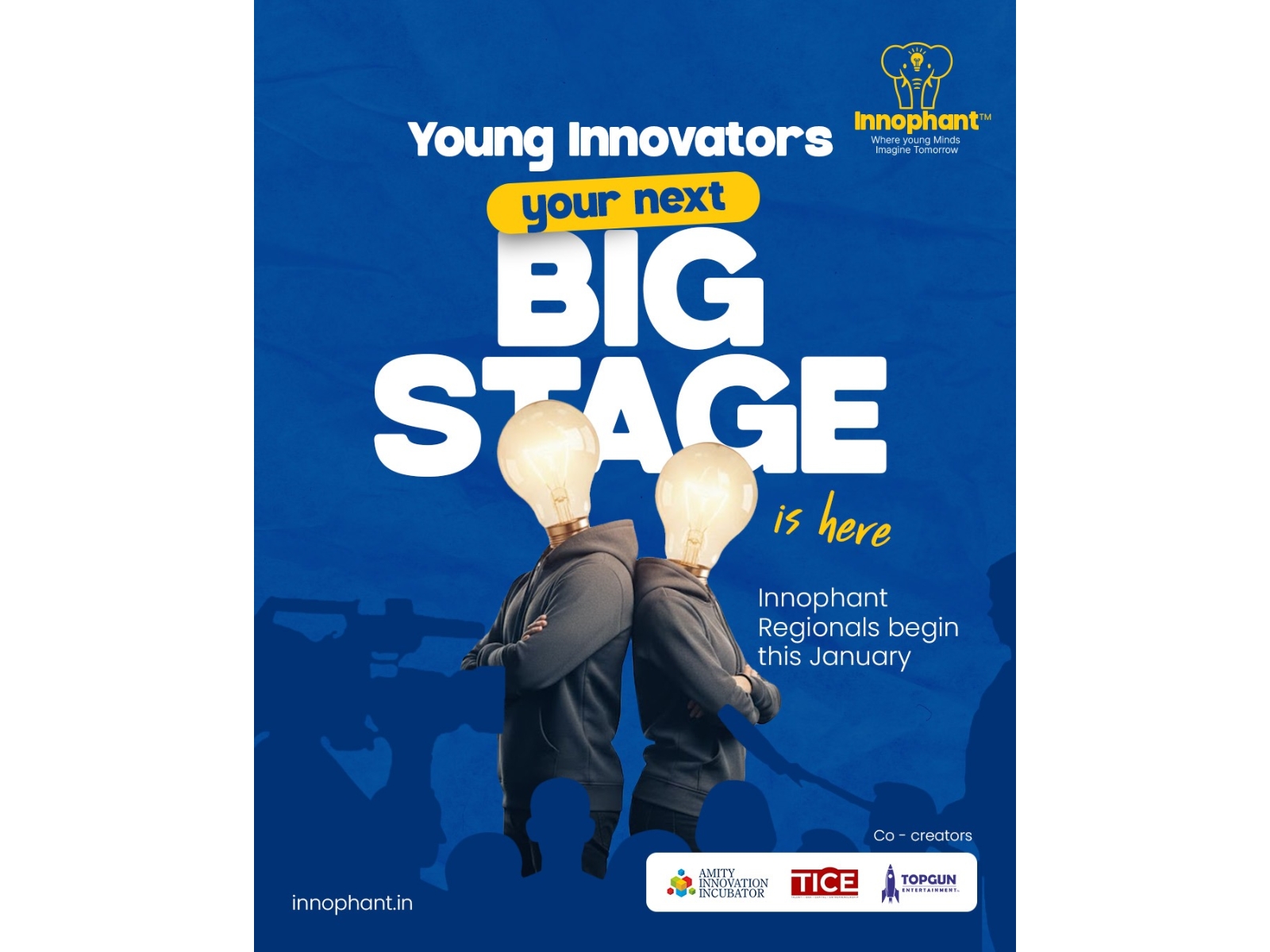 Innophant aims to make innovation as mainstream as entertainment, inspired by the Honourable Prime Minister's call for "Create in India" and the vision of "Viksit Bharat 2047."