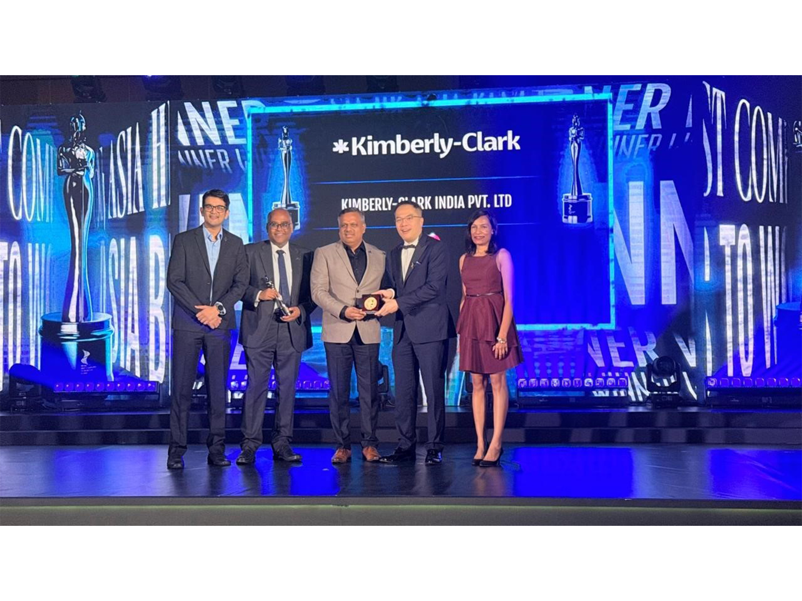 Kimberly-Clark India honoured among Asia's Best Employers at the HR Asia Awards 2025