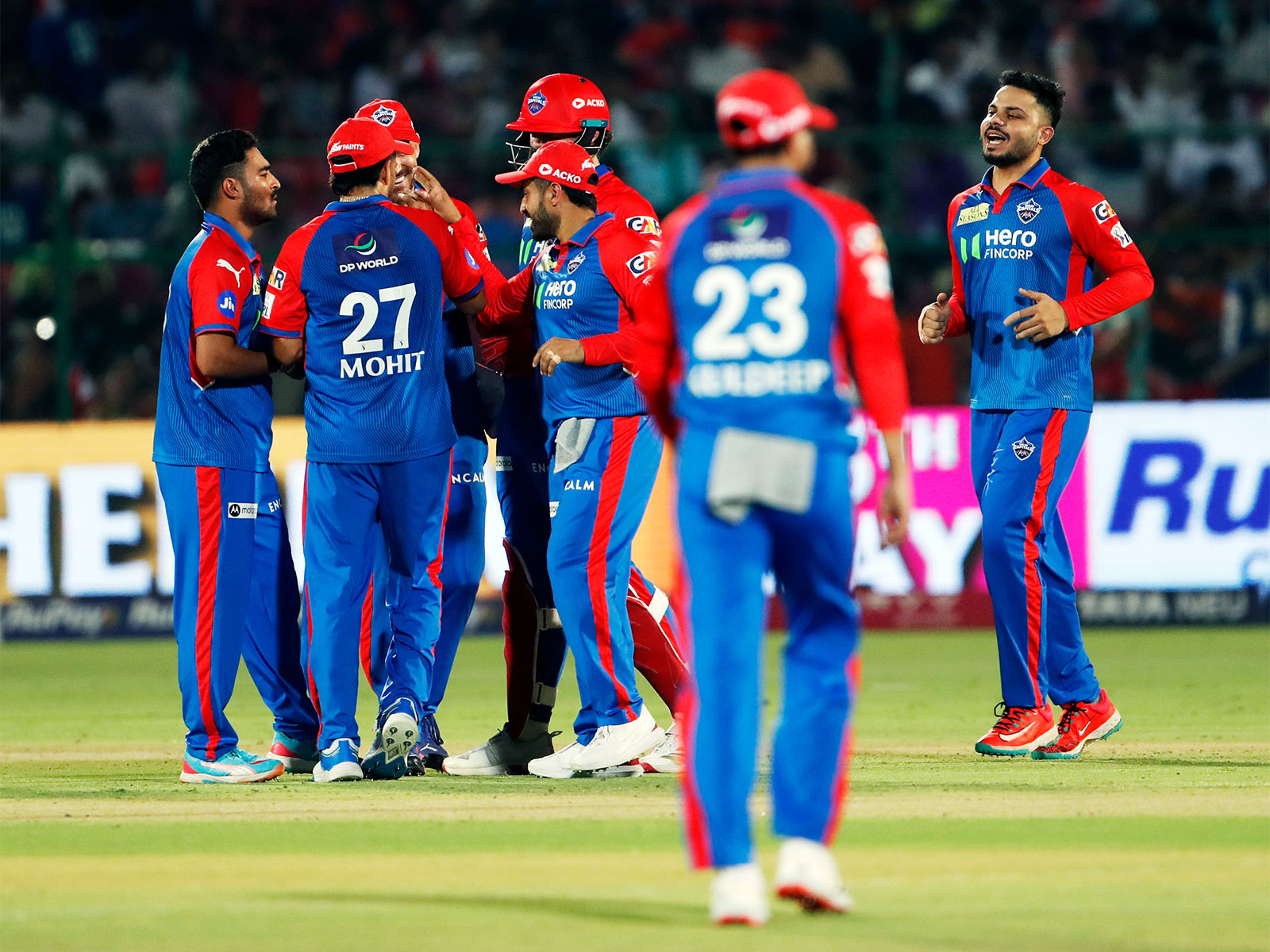 Delhi Capitals team (Photo: ANI)