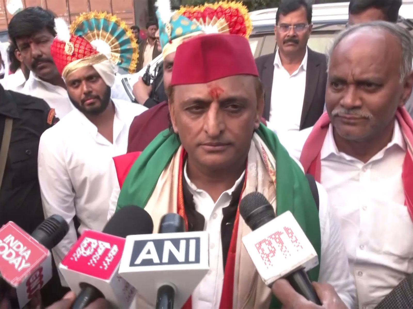 Samajwadi Party president Akhilesh Yadav (Photo/ANI)