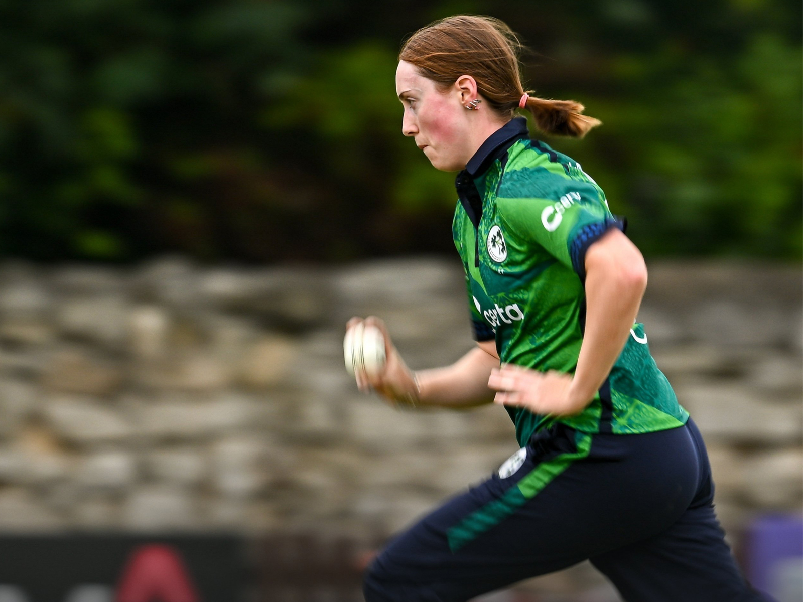 Sophie MacMahon. (Photo: @IrishWomensCric)