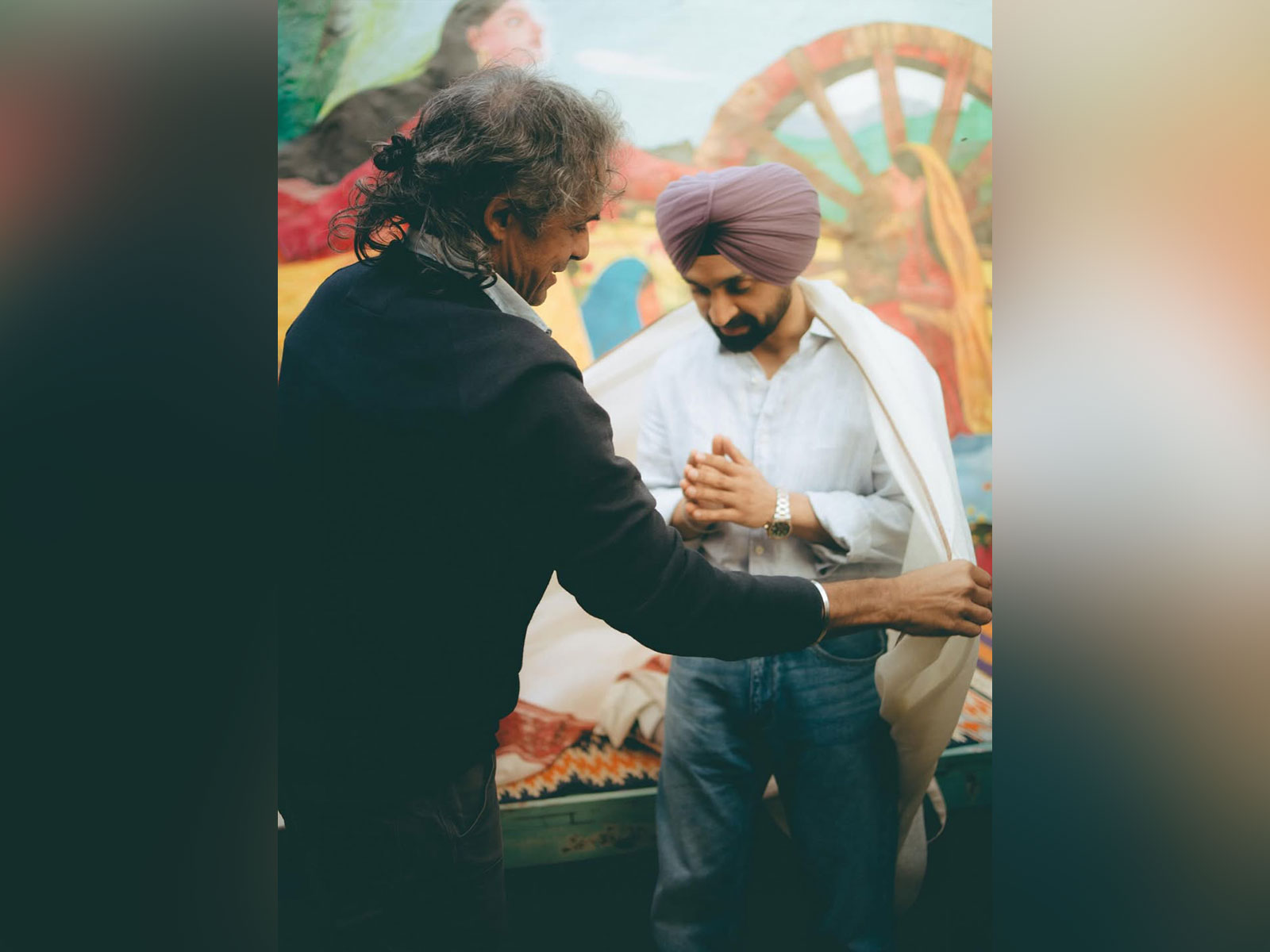 Imtiaz Ali and Diljit Dosanjh (Photo/Instagram@diljitdosanjh)