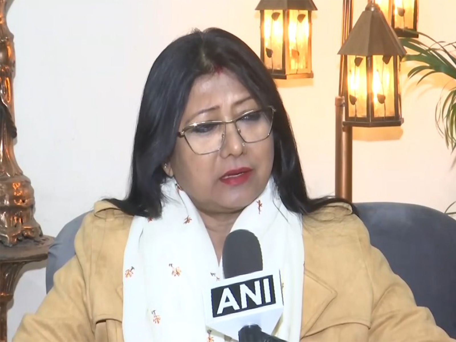 JMM MP Mahua Maji. (Photo/ANI)