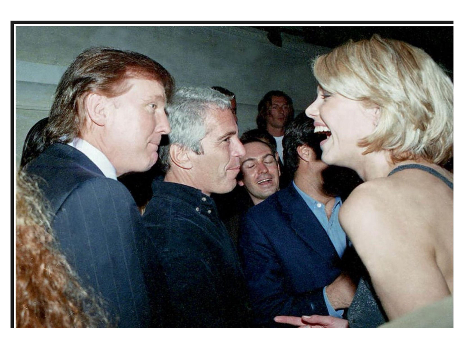 US President Donald Trump and Jeffrey Epstein (Photo/ X@OversightDems)