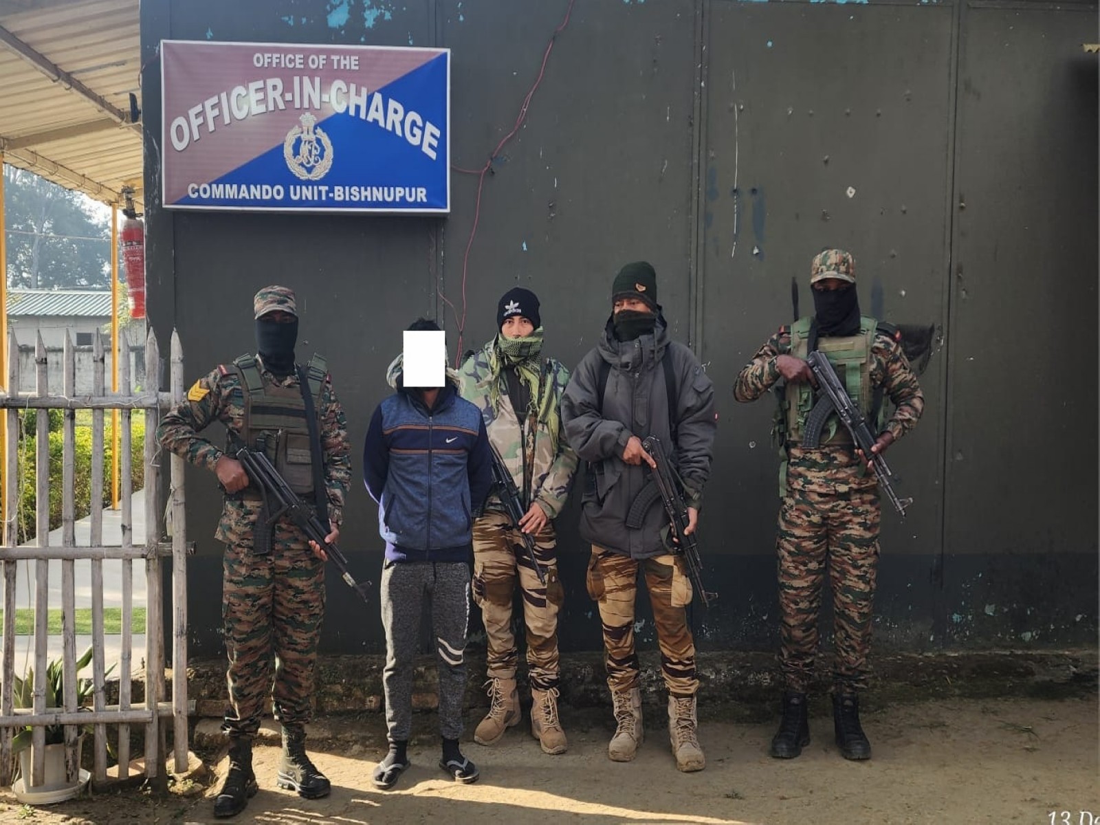 Manipur Police arrest active cadre of PREPAK (PRO) (Photo/ManipurPolice)