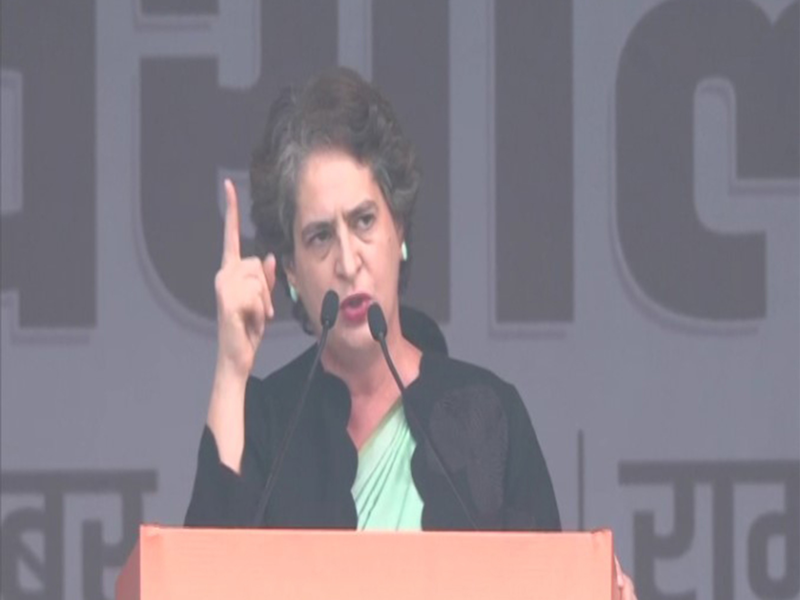 Congress leader and Wayand MP Priyanka Gandhi (Photo/ANI)