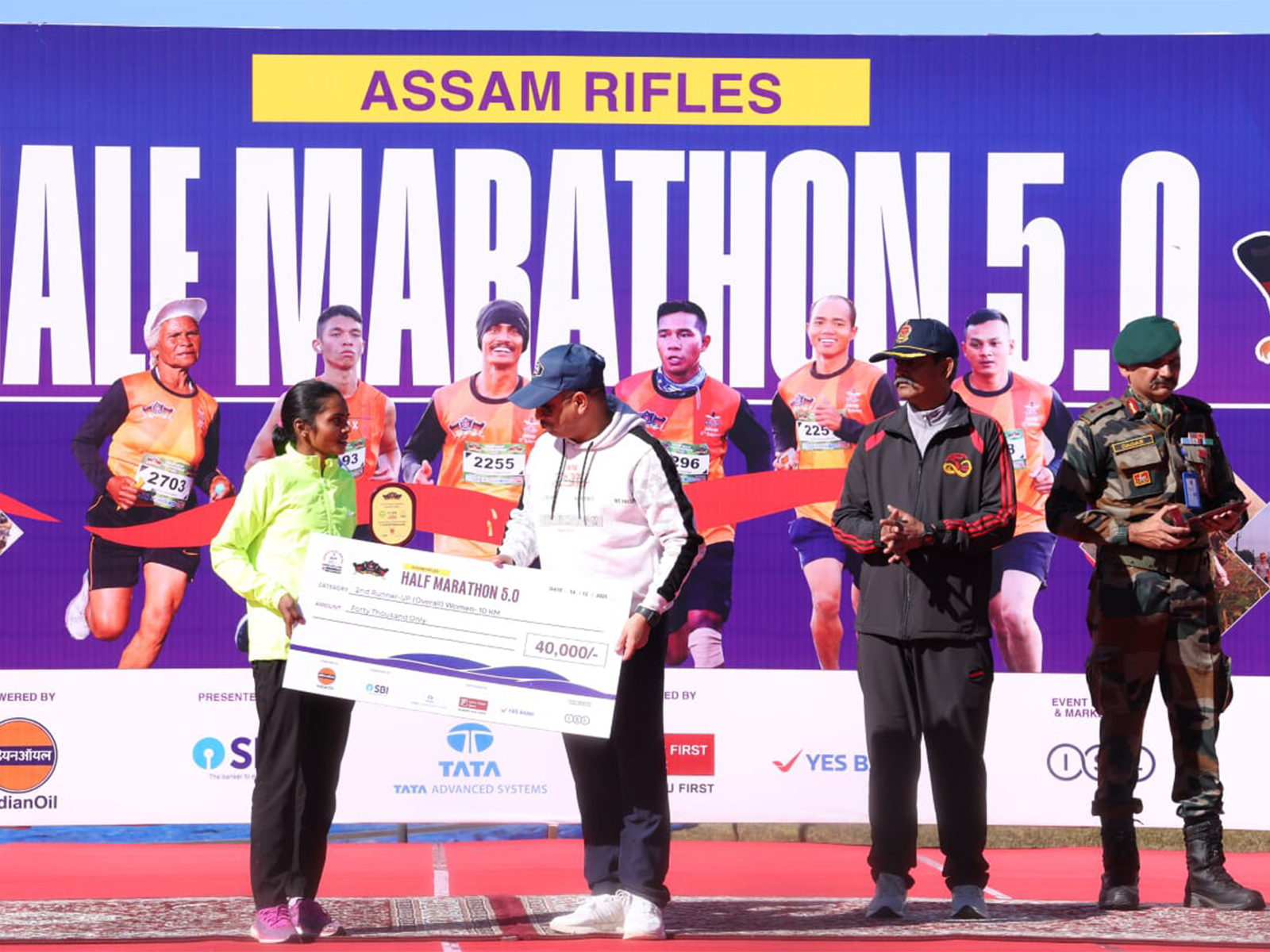 5th Edition of the Assam Rifles Half Marathon 2025 (Photo/AssamRifles)